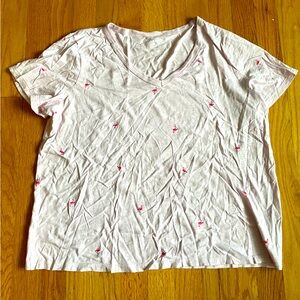 Old Navy Everywear Flamingo Tee